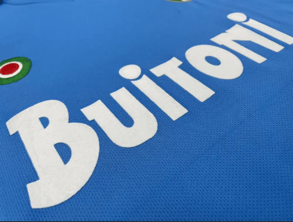 1987-1988 Retro Napoli Heim Fußballtrikot 1:1 Thai-Qualität Kindergröße – Bild 5