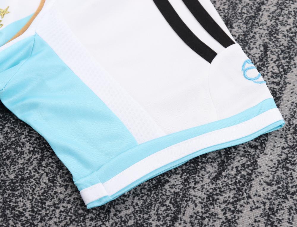 2006 Retro Argentina Selección nacional Local Camiseta Calidad tailandesa 1:1 Talla infantil Talla infantil - Imagen 6