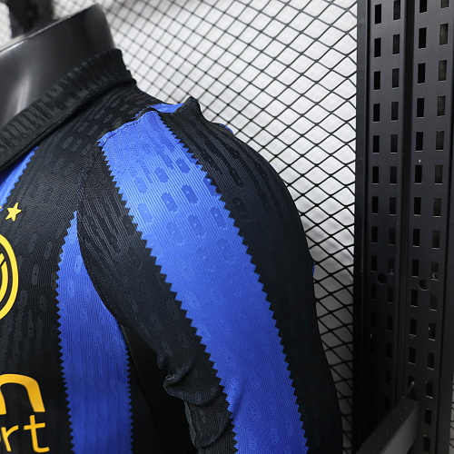 2026/2027 Manches longues Version joueur Inter Milan Domicile Maillot de football1:1 Qualité thaï – Image 7