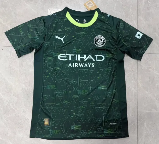 2025/2026 Manchester City Fourth Away Football Shirt 1:1 Thai Quality