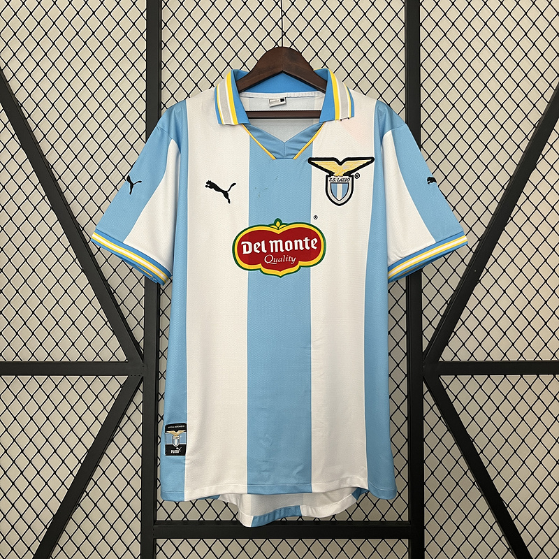 1999/2000 Retro Lazio Heim Fußballtrikot 1:1 Thai-Qualität