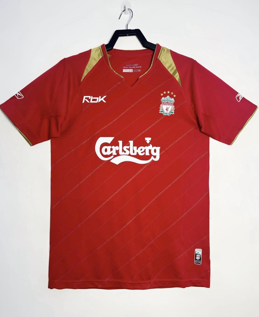 2005/2006 Retro Liverpool Casa Maglia da calcio Qualità thai 1:1