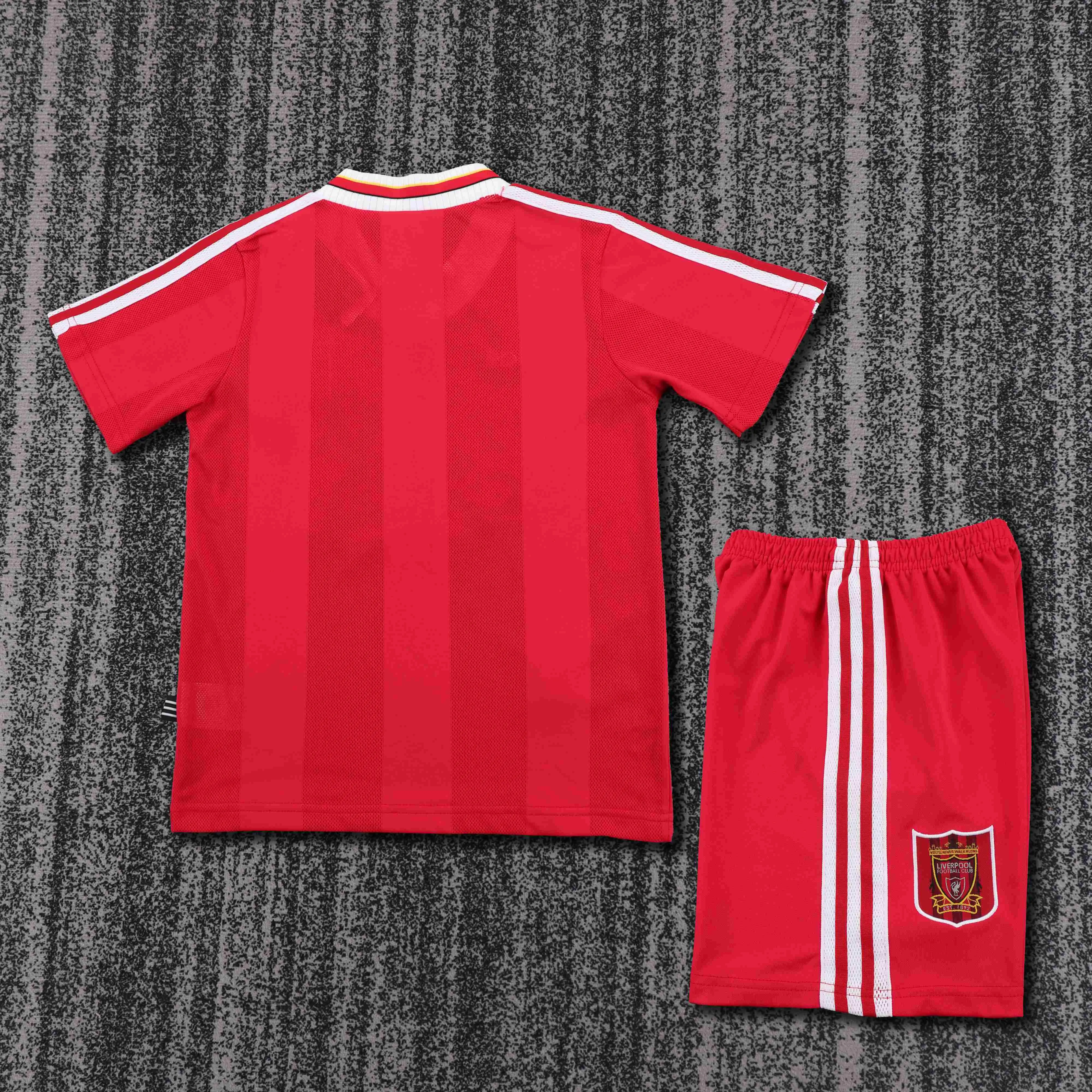 1995-1996 Retro Liverpool Home Football Jersey 1:1 Thai Quality Kids Size - Image 2