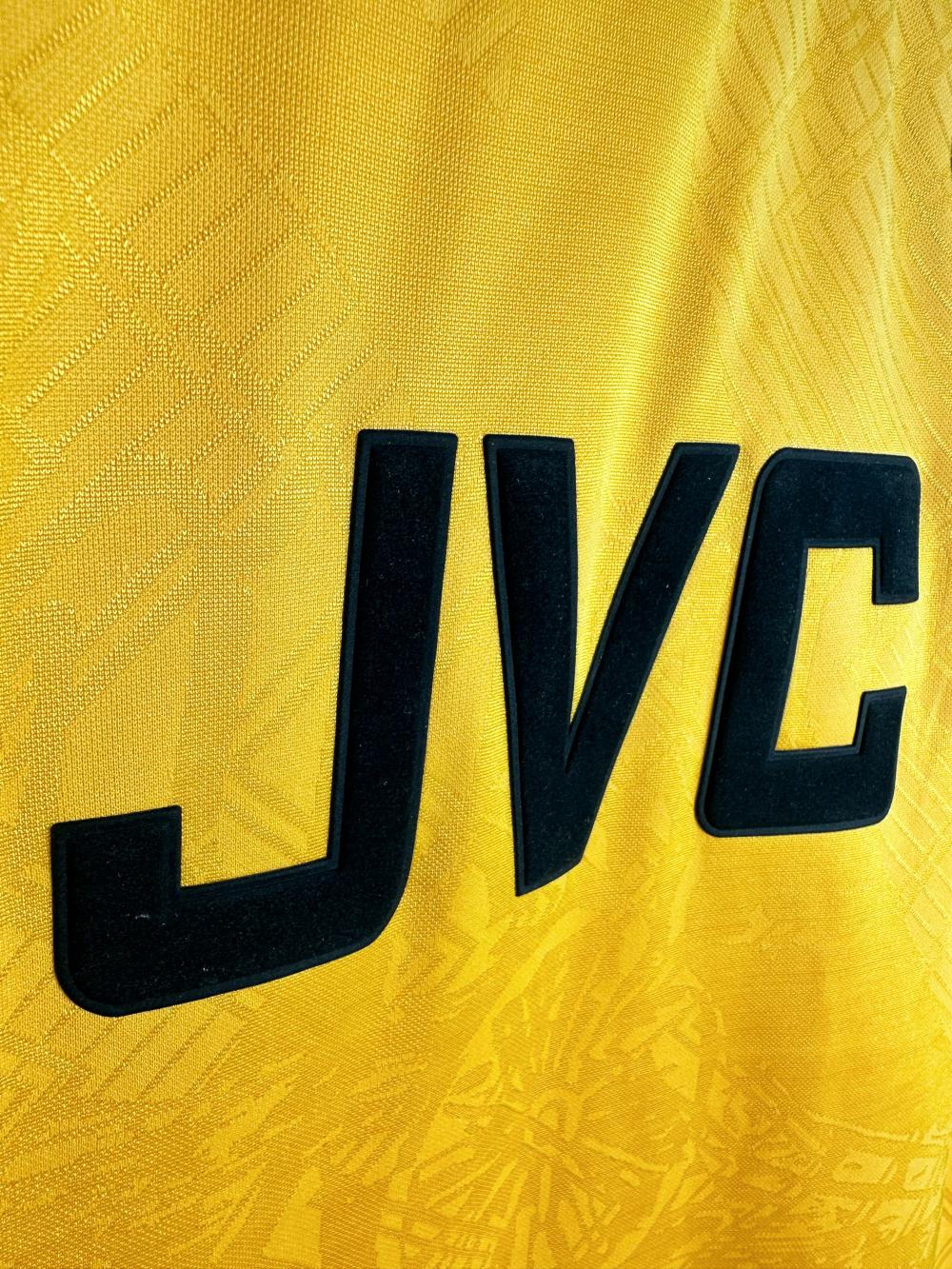 1996-1997 Retrô Manga longa Arsenal Fora Camisa de futebol Qualidade tailandesa 1:1 - Image 6