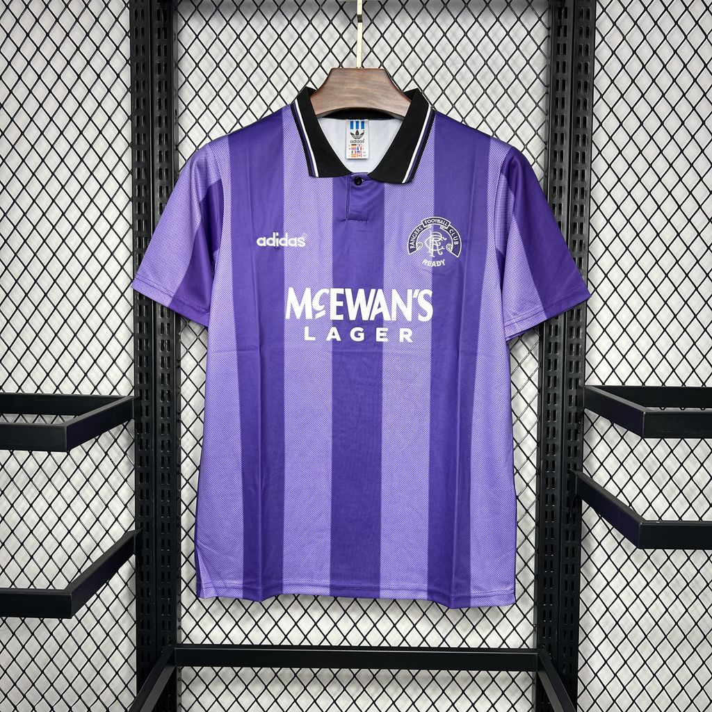 1994/1995 Rétro Rangers Troisième Extérieur Maillot de football Qualité thaï 1:1