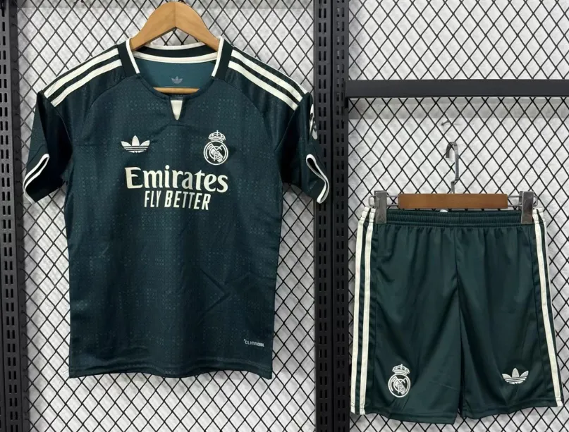 2026/2027 Real Madrid Auswärts Fußballtrikot 1:1 Thai-Qualität Kindergröße