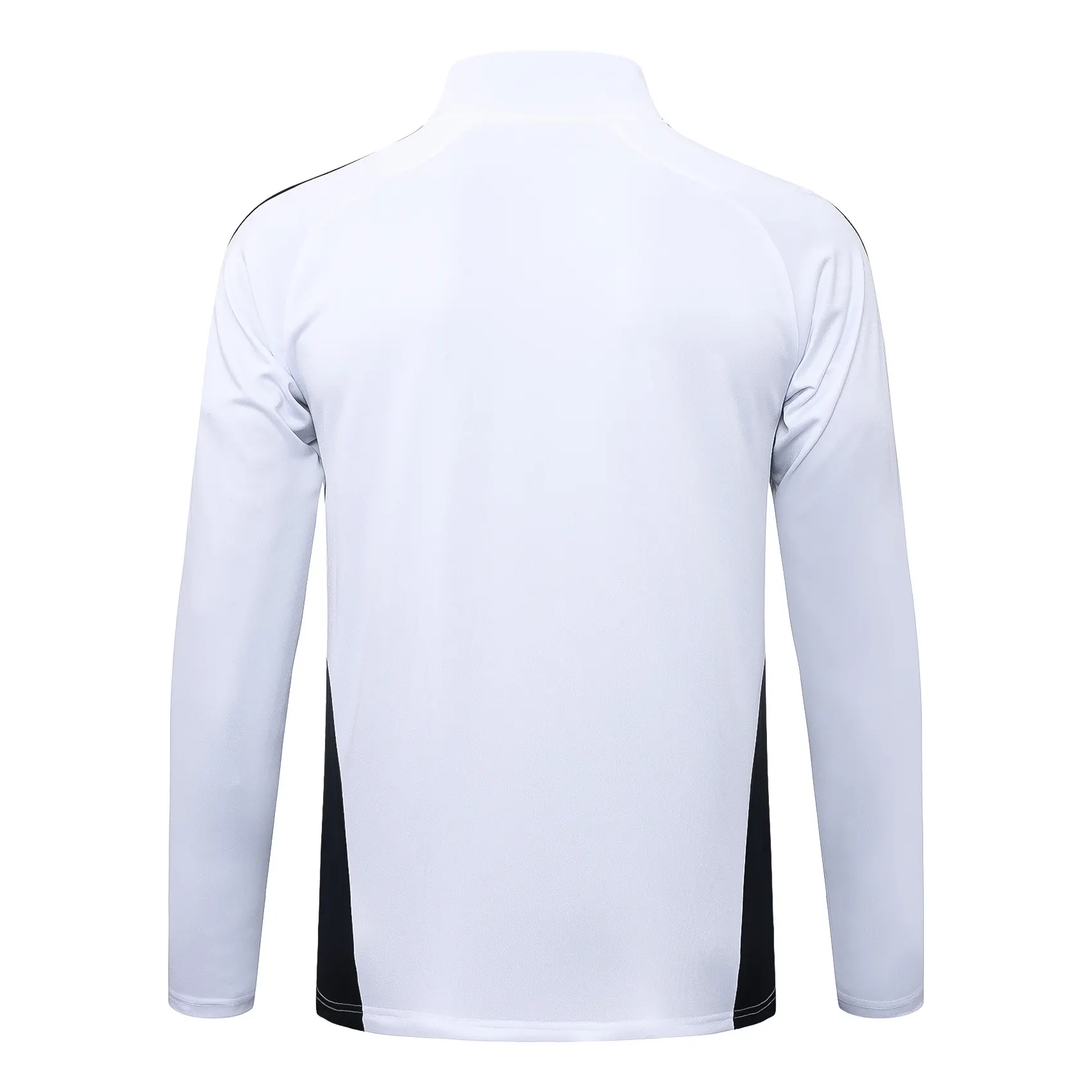 2025-2026 Real Madrid Retro White Half-Pull Training Suit Football Shirt 1:1 Thai Quality Set 01 - Image 4