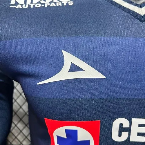 2026/2027 Uzun kol Oyuncu versiyonu Cruz Azul Üçüncü Deplasman Futbol forması 1:1 Tayland kalitesi - Görsel 6