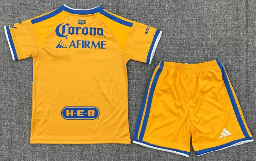 2026/2027 Tigres Home Football Jersey 1:1 Thai Quality Kids Size - Image 2