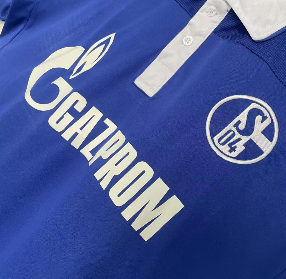 2010-2011 Retro Schalke 04 Casa Maglia da calcio Qualità thai 1:1 - immagine 3