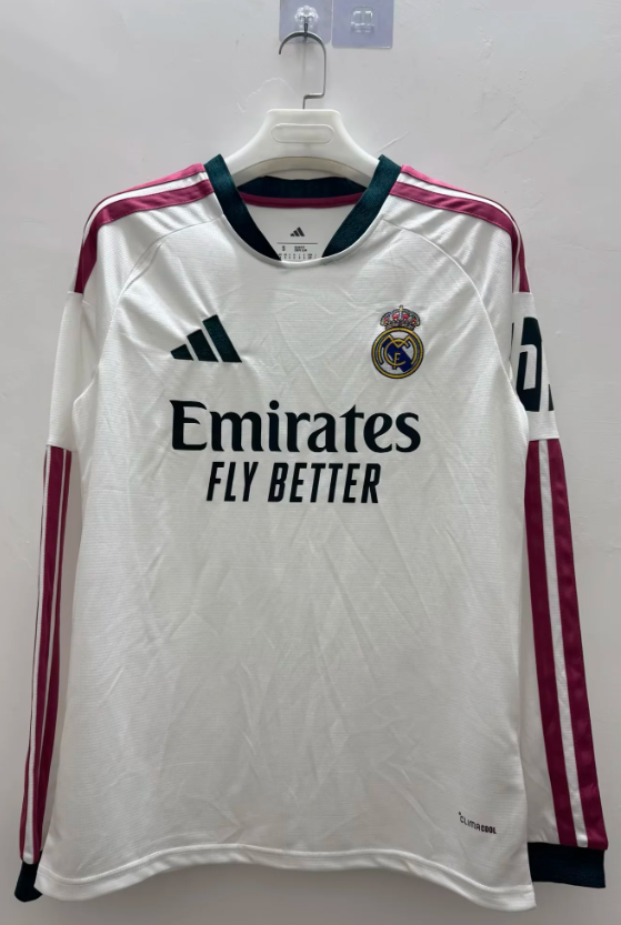 2026/2027 Langarm Real Madrid Heim Fußballtrikot 1:1 Thai-Qualität