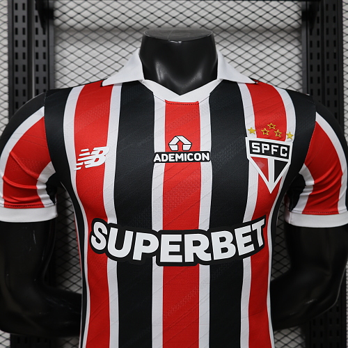 2026/2027 Player Version São Paulo Away Football Jersey 1:1 Thai Quality - Image 3
