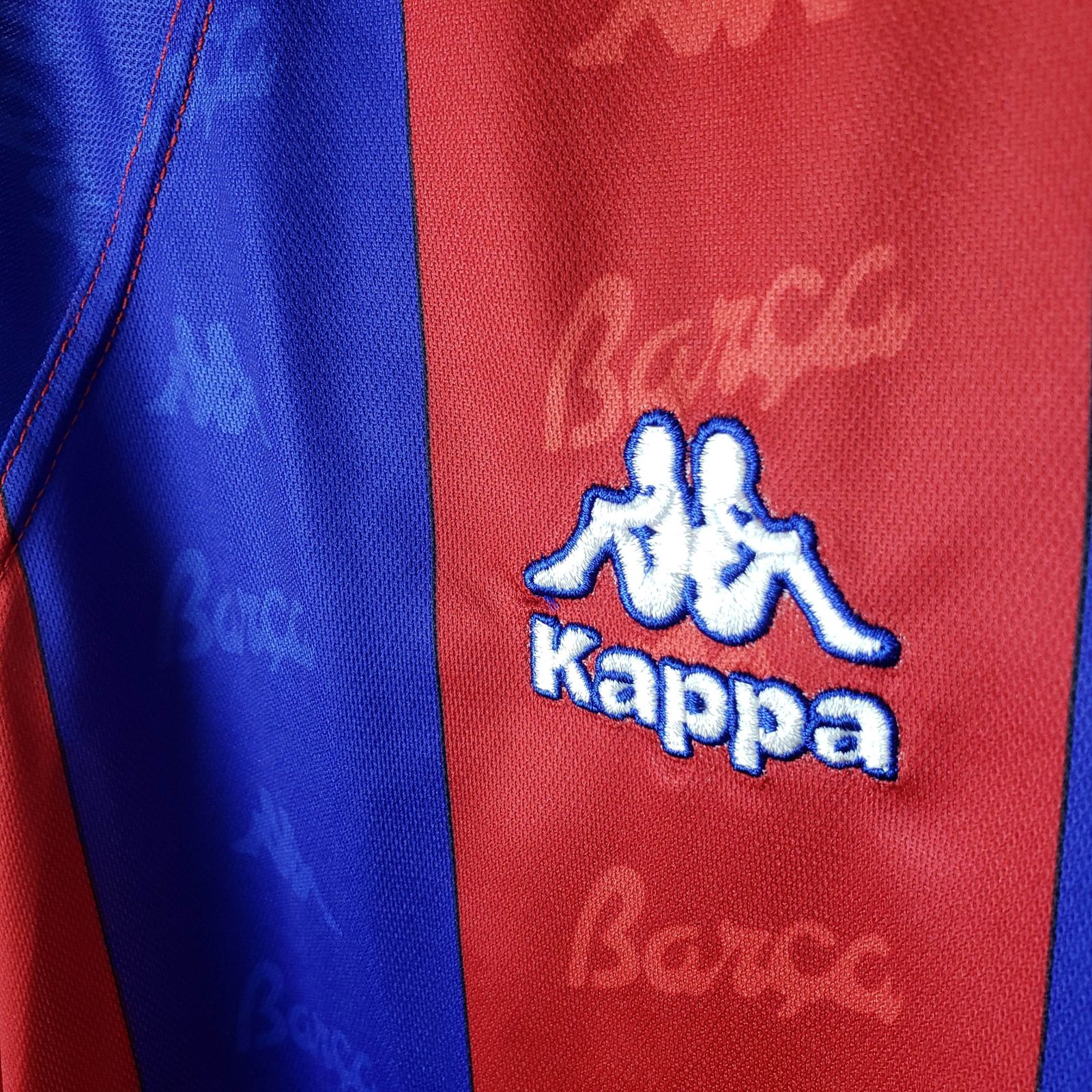 Retro Barcelona Fußballtrikot Heim 1996/1997 1:1 Thai-Qualität – Bild 5