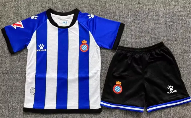 2026/2027 RCD Espanyol Heim Fußballtrikot 1:1 Thai-Qualität Kindergröße