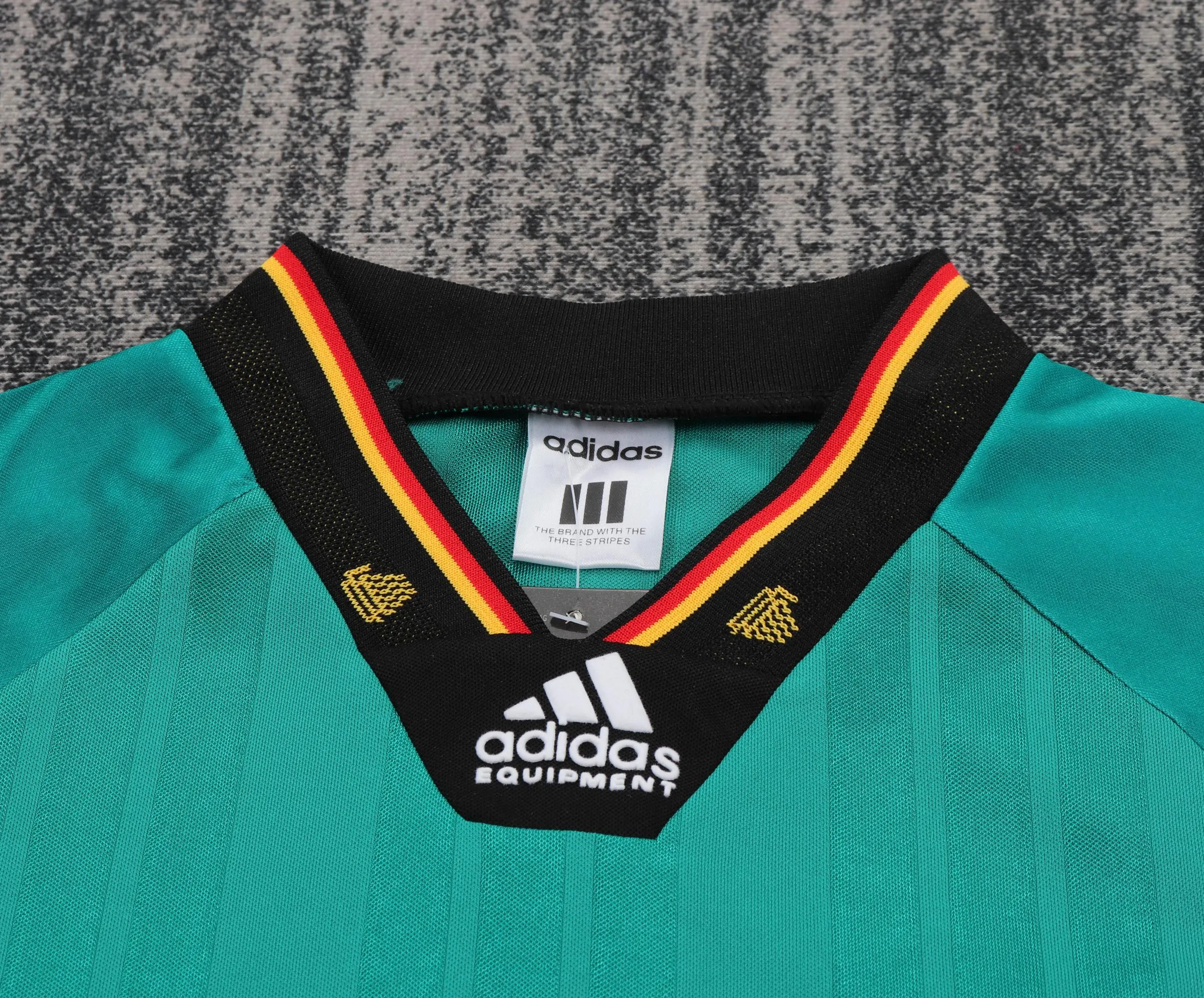 1992 Retro Deutschland Auswärts Fußballtrikot 1:1 Thai-Qualität Kindergröße – Bild 3