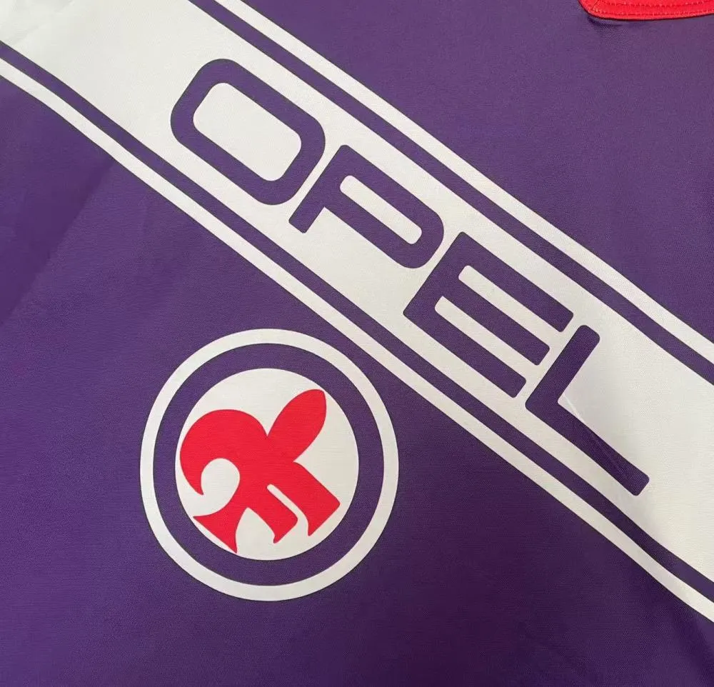 1983/1985 Retro Fiorentina Casa Maglia da calcio Qualità thai 1:1 - immagine 5