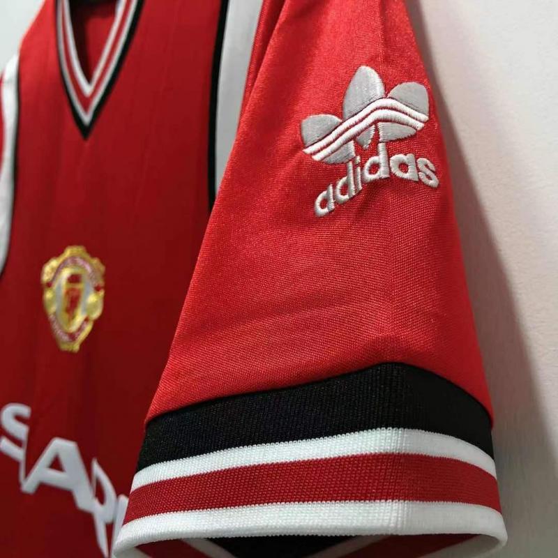 1985 Retro Manchester United Local Camiseta de fútbol Calidad tailandesa 1:1 - Imagen 7