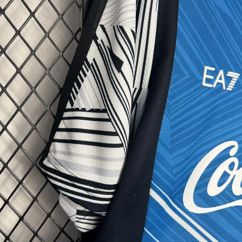 2024/2025 那不勒斯 Coca-Cola 联名 版 球衣 1:1 泰版品质 - 图片 3