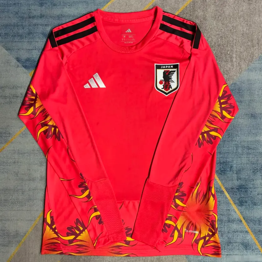 2026 Manches longues Japon Gardien Maillot de football Qualité thaï 1:1