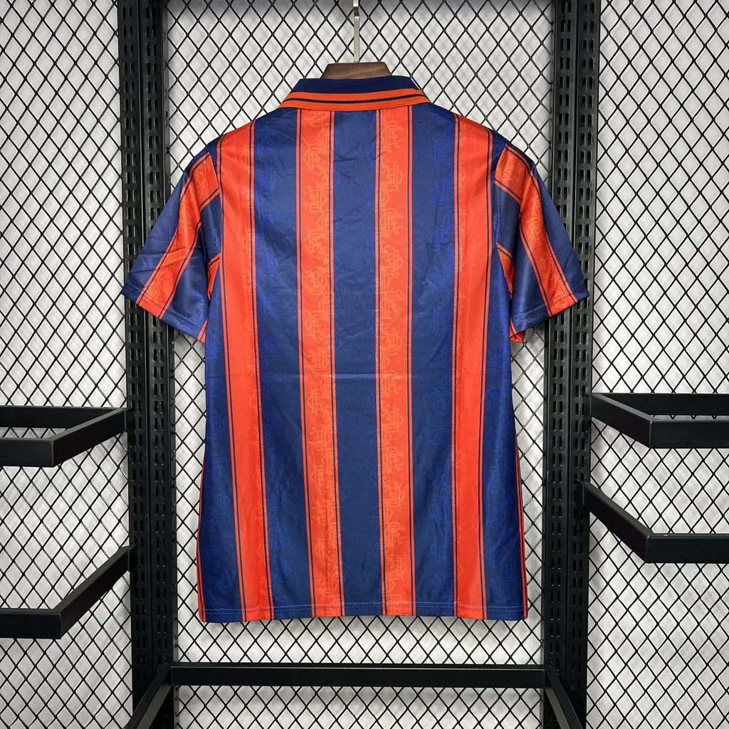 1993/1994 Retro Rangers Auswärts Fußballtrikot 1:1 Thai-Qualität – Bild 2