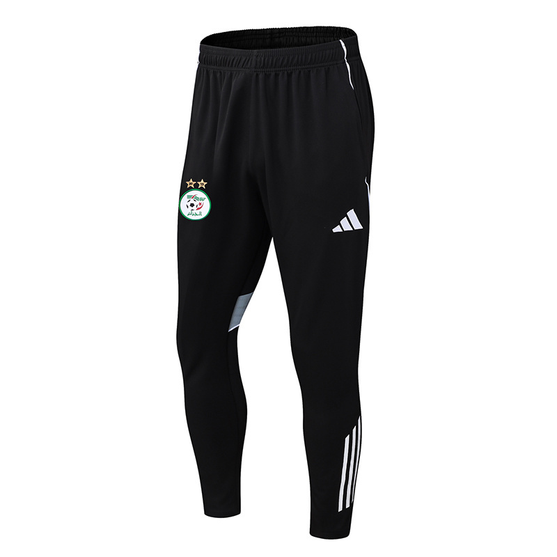 2025/2026 Algerije Nationaal elftal Halve-rits trainingspak Zwart Shirt 1:1 Thaise kwaliteit Set - Afbeelding 5