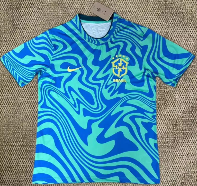 2026 Brazil Pre-Match Home Football Jersey 1:1 Thai quality