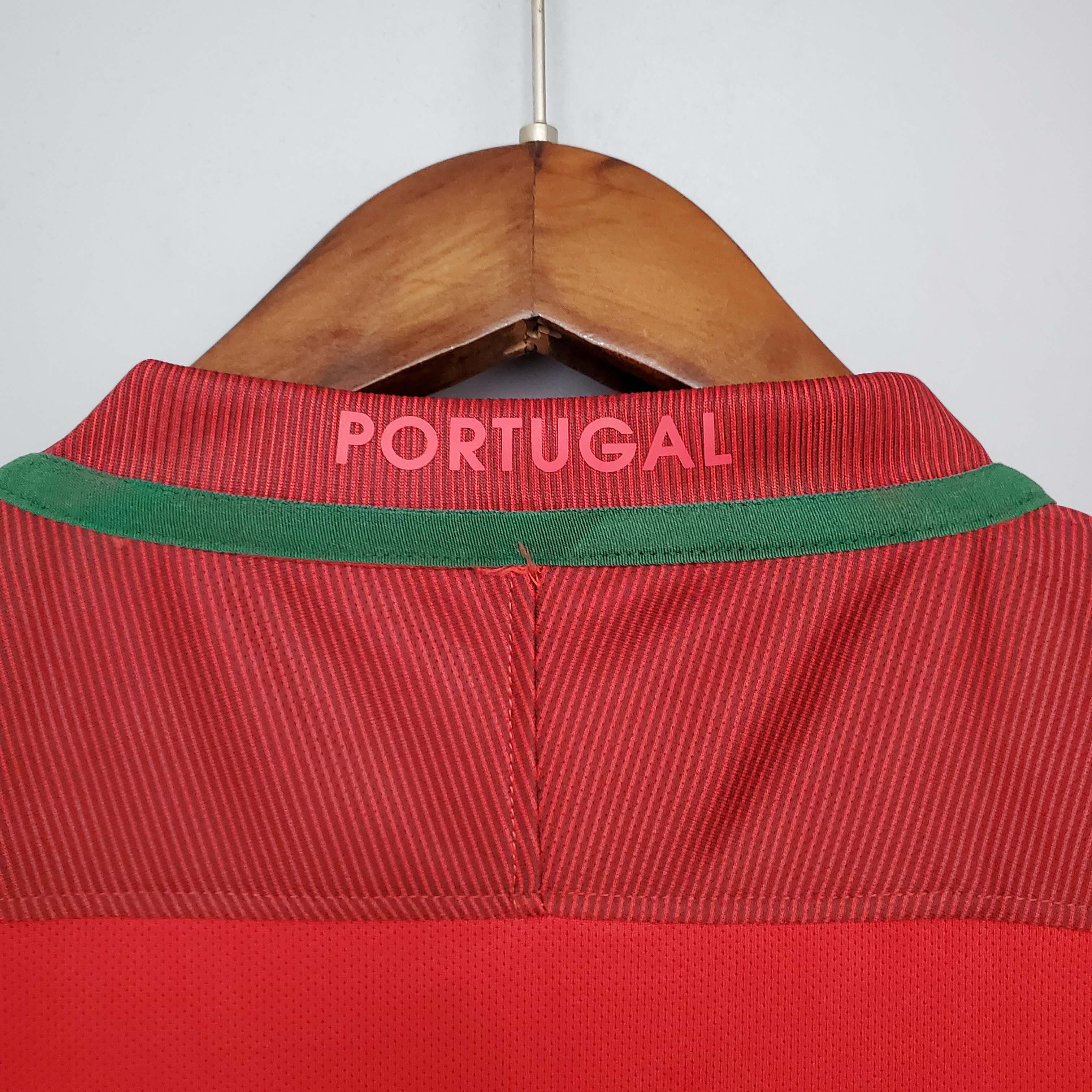 2016 Retro Portugalia Domowa Koszulka piłkarska Jakość tajska 1:1 - obrazek 4
