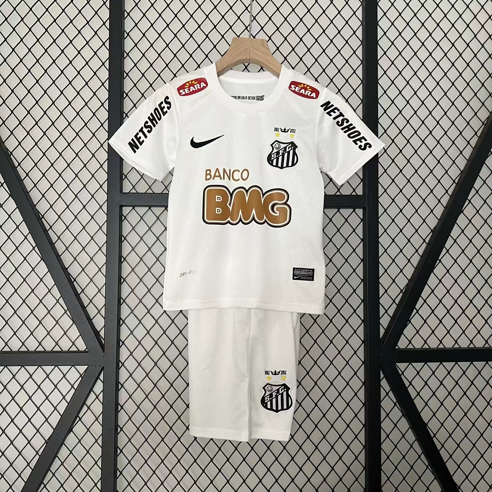 2012/2013 Retro Santos Home Football Shirt Kids Size 1:1 Thai Quality