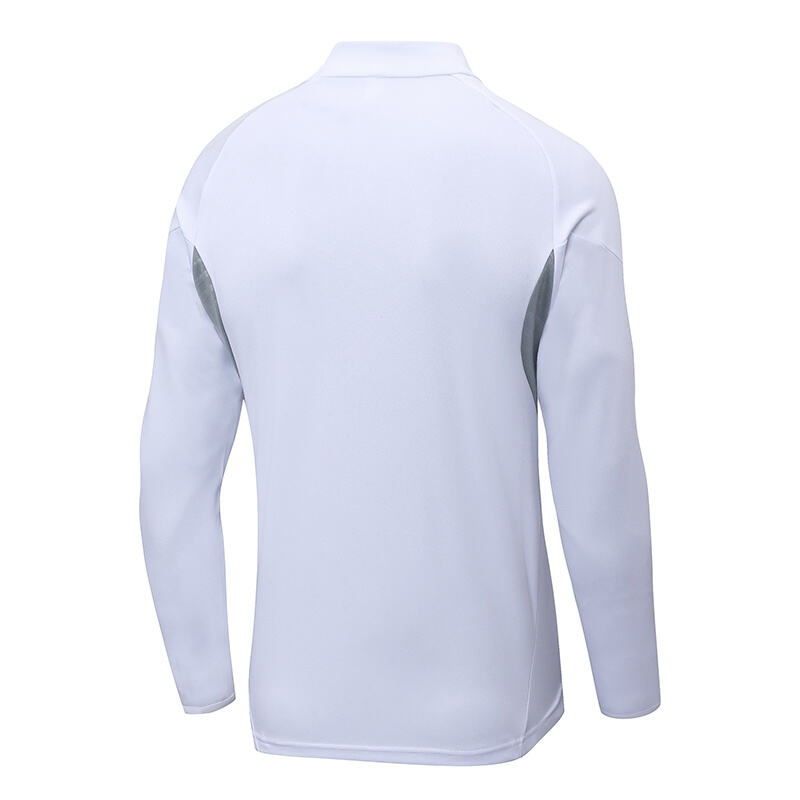 2025/2026 Germany Half-Pull Training Suit White Jersey Set - Image 4