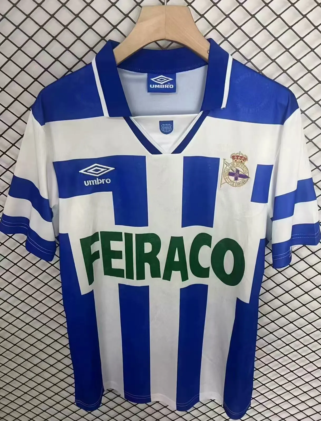 1994/1995 Retro Deportivo Casa Maglia da calcio Qualità thai 1:1 - immagine 3