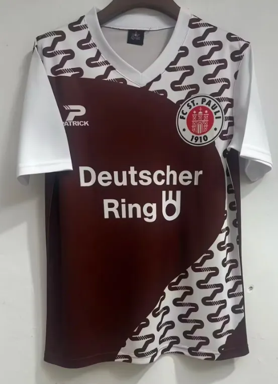 1993/1994 Ретро St Pauli Домашняя Футбольная футболка Тайское качество 1:1