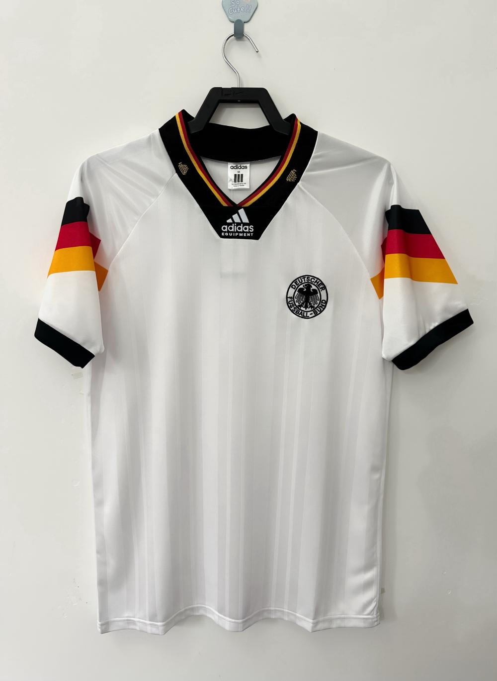 1992 Retro Fußballtrikot Deutschland Heim