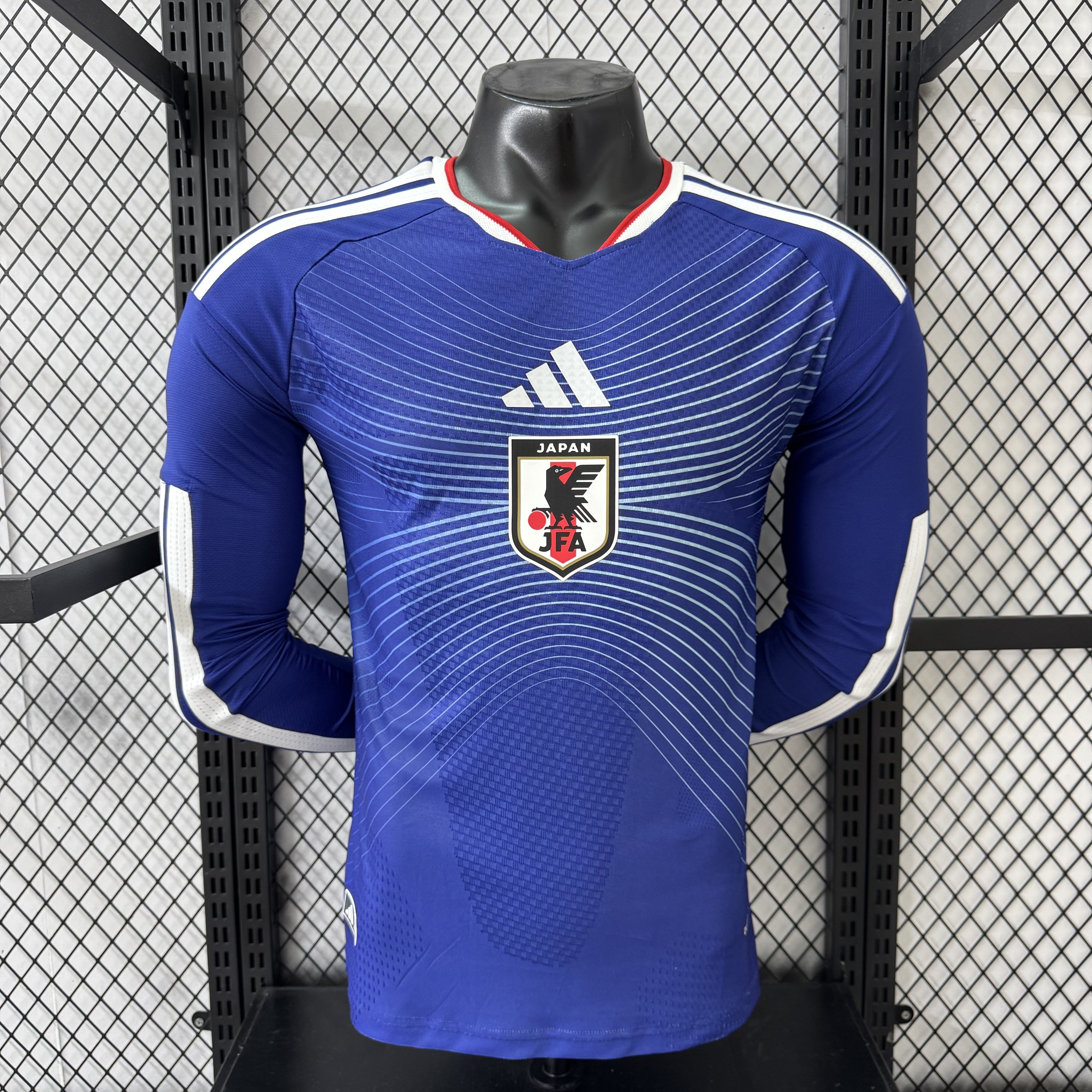 2026-2027 球员版 日本 主场 长袖 足球球衣 1:1 泰版品质