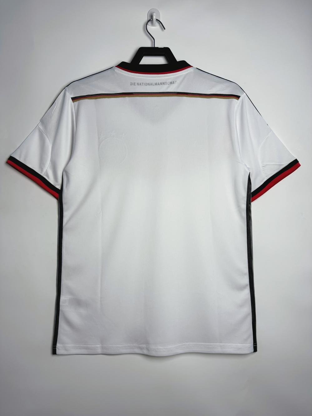 2014 Retro Soccer Jersey Germany Home - Image 2