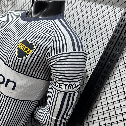 2026/2027 Maniche lunghe Versione giocatore Boca Juniors Trasferta Maglia da calcio Qualità thai 1:1 - immagine 9