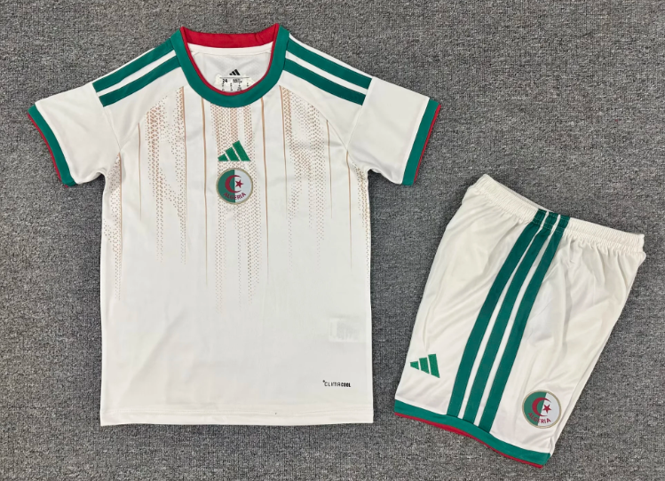 2026 Algerien Nationalmannschaft Heim Fußballtrikot 1:1 Thai-Qualität Kindergröße