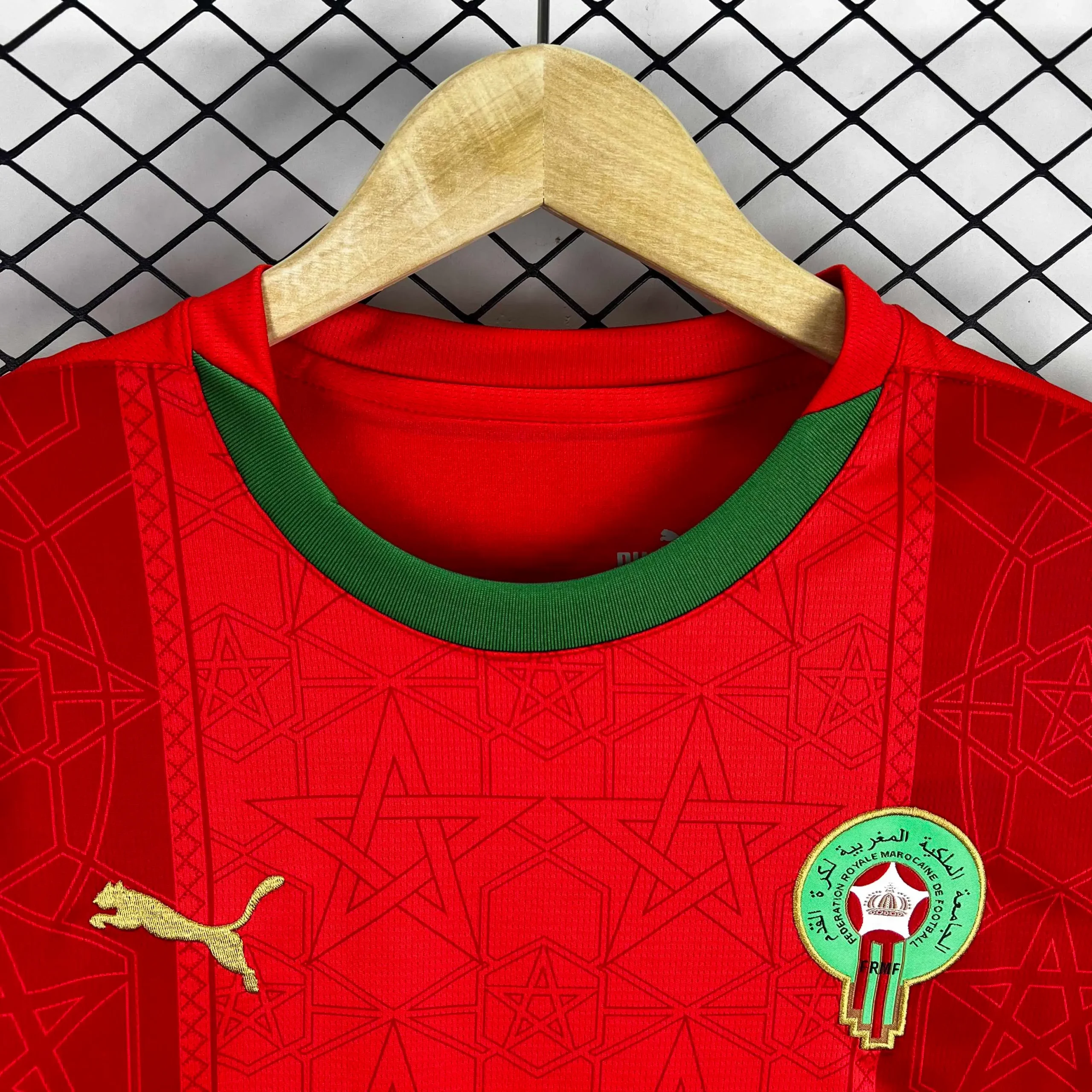 2025/2026 Morocco National Team Home Football Jersey 1:1 Thai Quality - Image 4