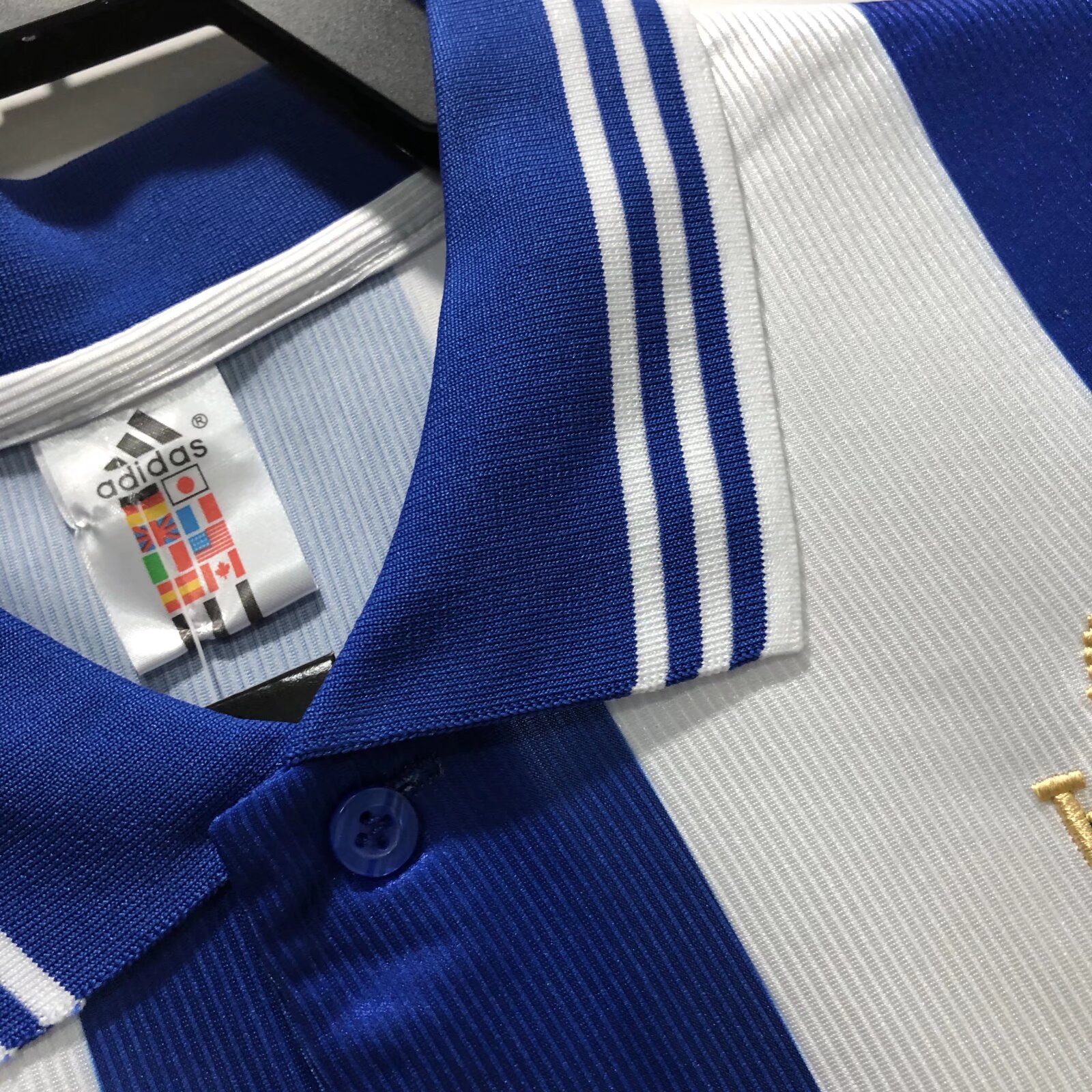 1999-2000 Retro Deportivo Heim Fußballtrikot 1:1 Thai-Qualität – Bild 3