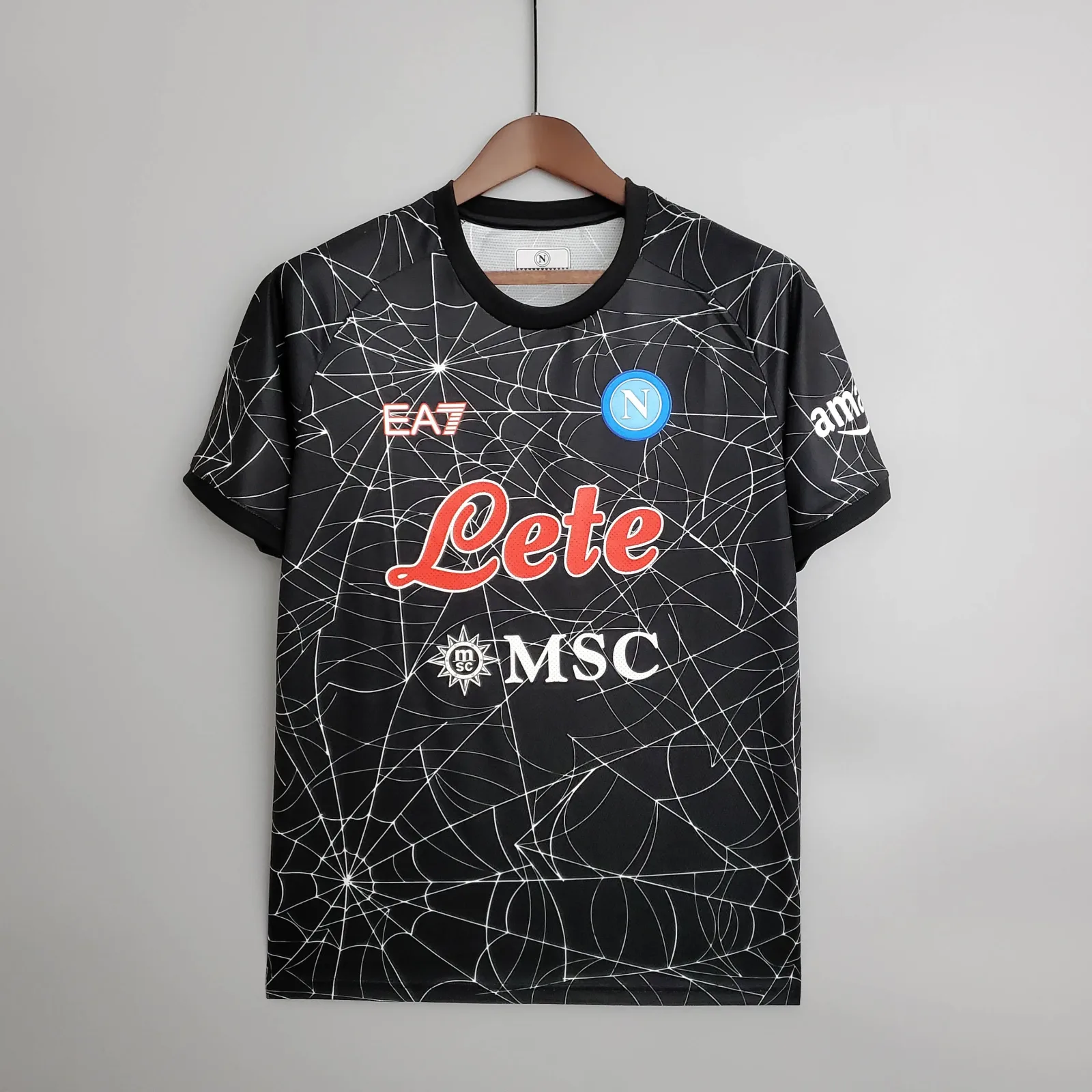 2021/2022 Napoli Halloween Edizione speciale Nero Maglia da calcio Qualità thai 1:1