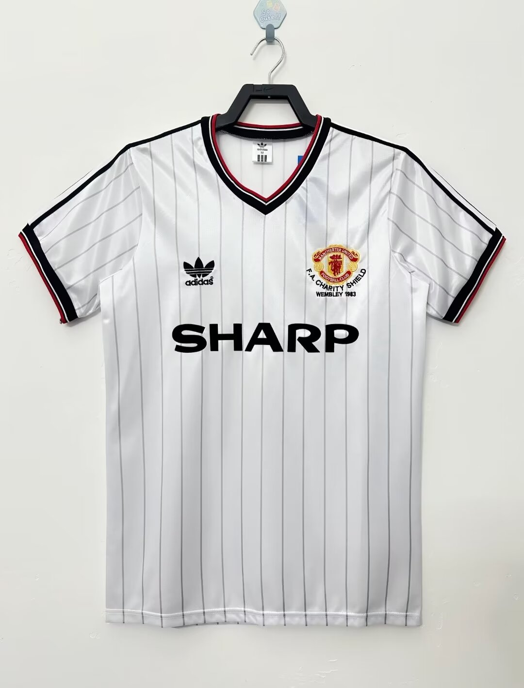 1983/1984 复古 曼联 客场 足球球衣 1:1 泰版品质