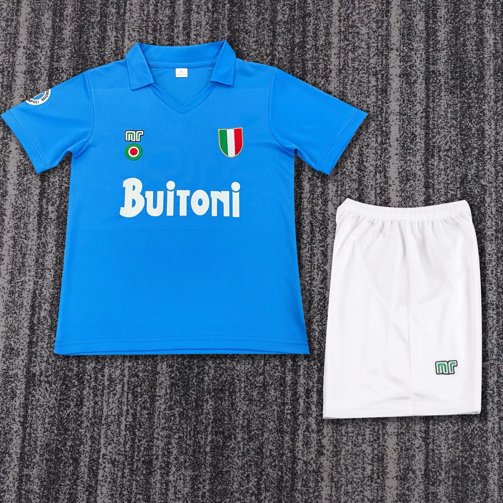 1987-1988 Retro Napoli Heim Fußballtrikot 1:1 Thai-Qualität Kindergröße