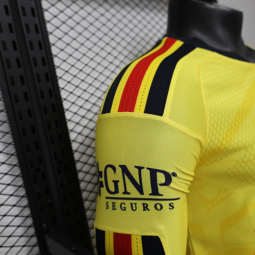2026/2027 Длинный рукав Игровая версия Club América Домашняя Футбольная футболка Тайское качество 1:1 — изображение 4