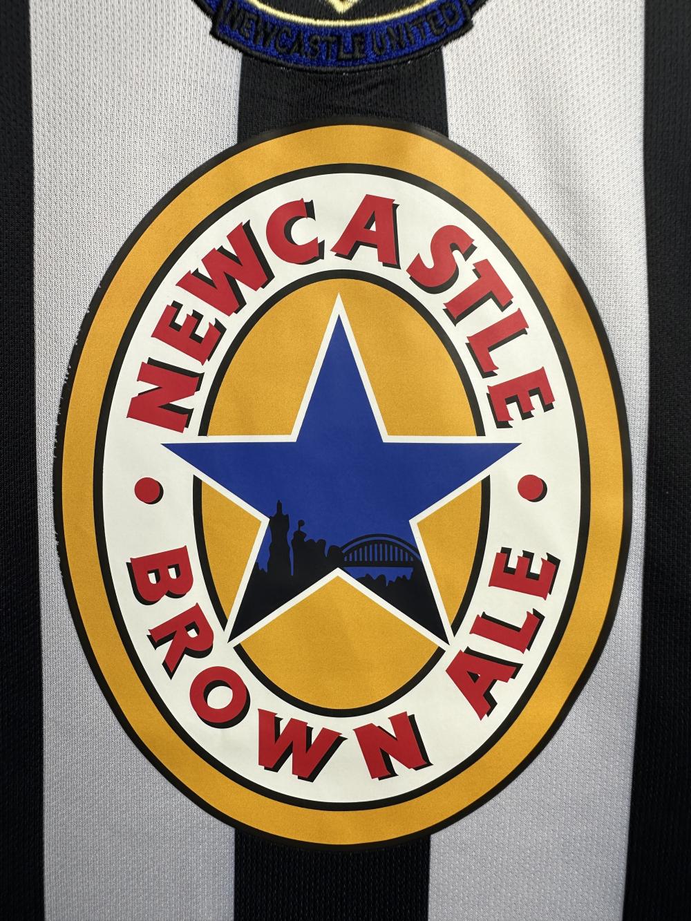 1997-1999 Retro Długi rękaw Newcastle United Domowa Koszulka piłkarska Jakość tajska 1:1 - obrazek 5