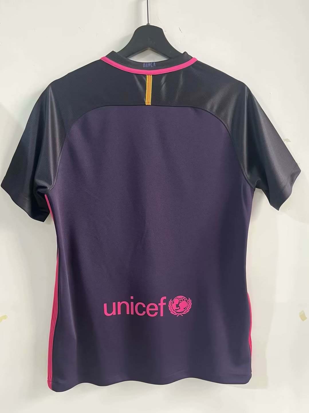 2016/2017 Retro Barcelona Trasferta Maglia da calcio Qualità thai 1:1 - immagine 3
