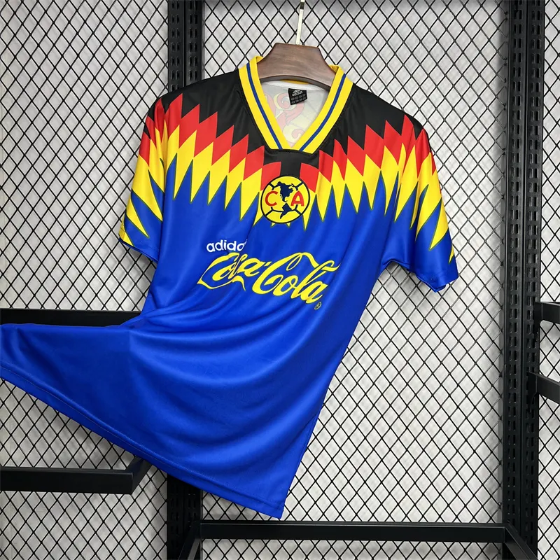 1995 Retro CF América Auswärts Corteiz Trikot 1:1 Thai-Qualität – Bild 3