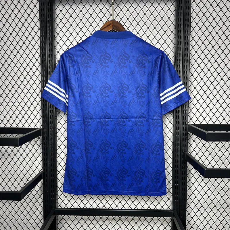 1995/1996 Retro Rangers Domowa Koszulka piłkarska Jakość tajska 1:1 - obrazek 2