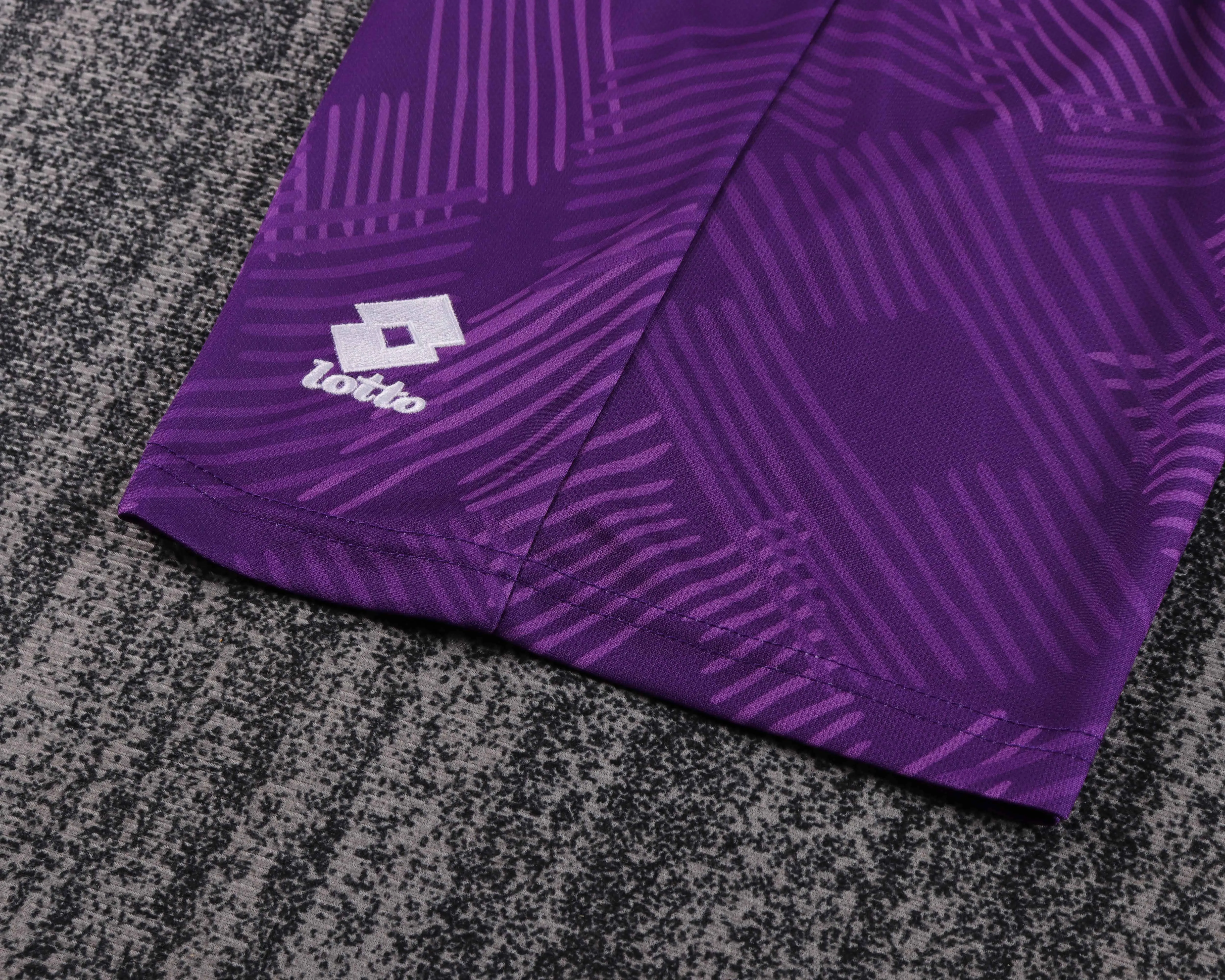 1992-1993 Retro Fiorentina Auswärts Fußballtrikot 1:1 Thai-Qualität Kindergröße – Bild 11