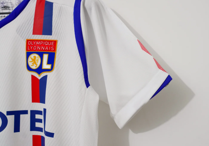 2008/2009 Ретро Lyon Домашняя Футбольная футболка Тайское качество 1:1 — изображение 6