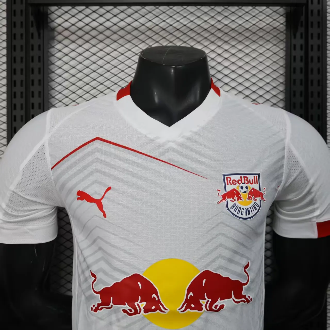 2025-2026 Wersja zawodnicza Leipzig Domowa 01 Koszulka piłkarska Jakość tajska 1:1 - obrazek 3