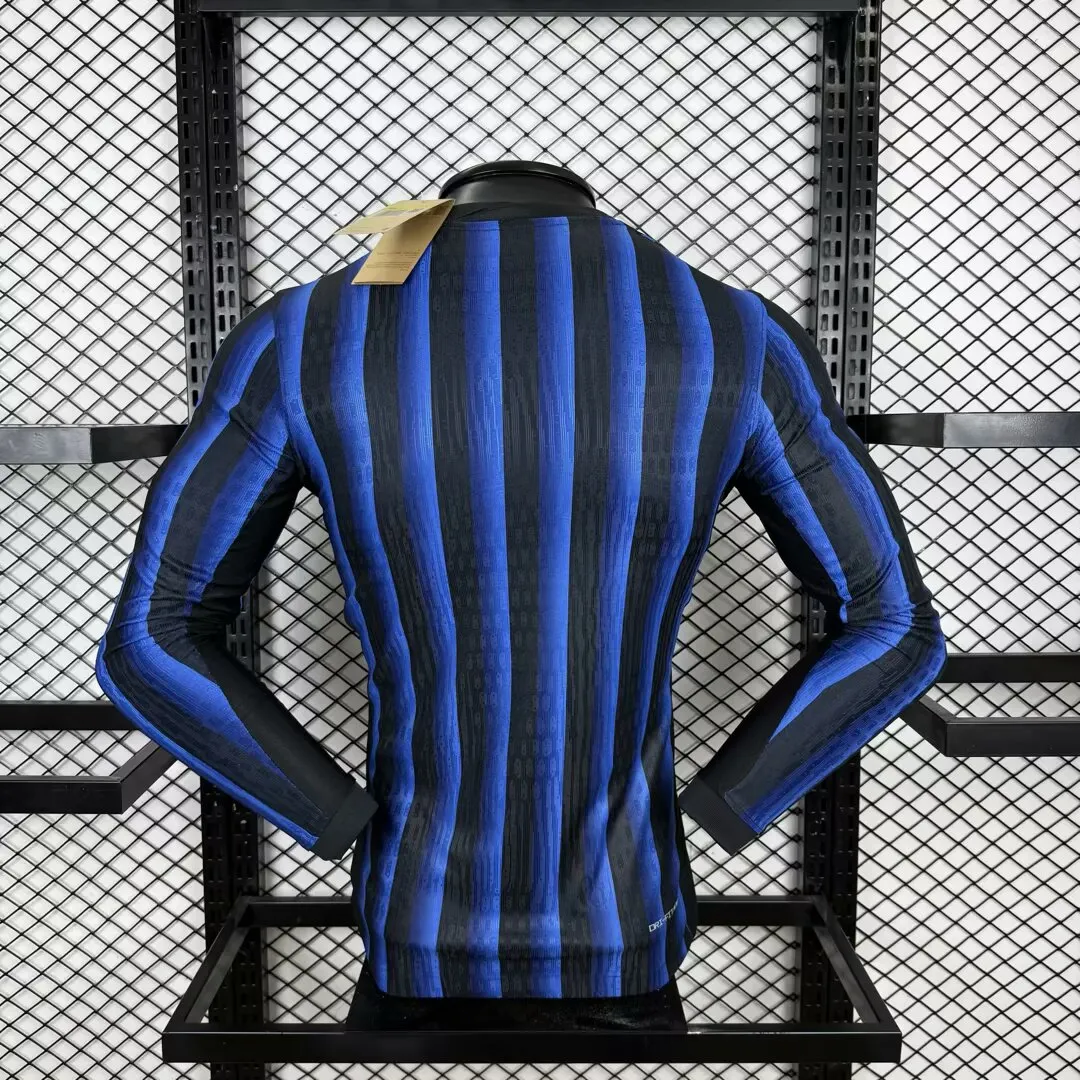 2025/2026 Long Sleeves Inter Milan Home Player Version Football Jersey1:1 Quality Thai - Image 2